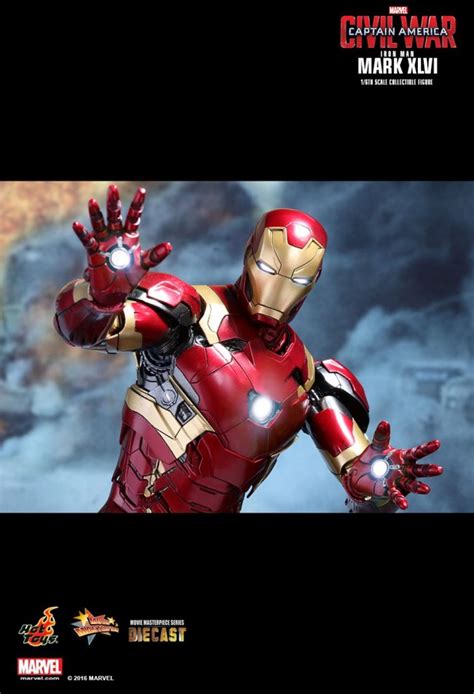 Iron Man Mark Xlvi Von Hot Toys Aus Marvels Captain America Civil War