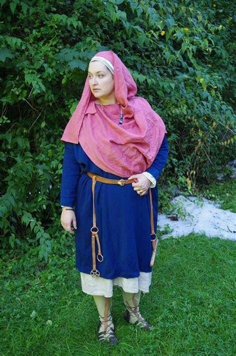 Lombard Woman Lombardy Iron Age Reenactment Medieval The Past