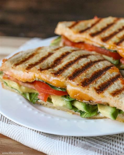 1 cup roasted red bell pepper strips, (optional 1 bell pepper roasted heat panini until bread is crispy and all the ingredients are hot. Veggie Panini {Simple, Cheesy & Delicious} | Lil' Luna ...