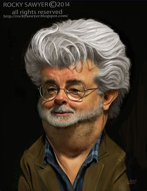 George Lucas Animated Cartoon Characters Cartoon Faces Funny Faces