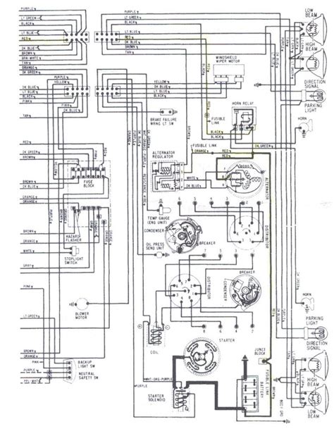 1967 Chevelle Dash Wiring Diagram