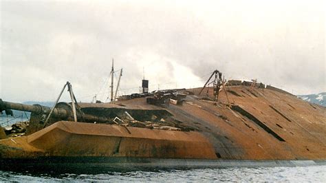 Salvage Work Begins On Wreck Of German Battleship Tirpitz Near Tromsø