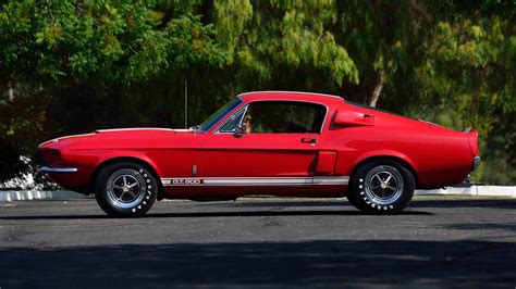 1967 Shelby Gt500 Fastback Ford Mustang Red Cars Wallpapers Hd