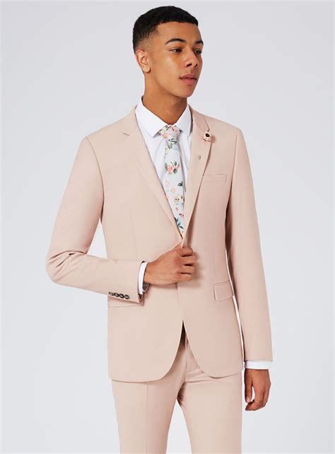 Stylish great gatsby leonardo dicaprio lapel peak collar pink linen fabric suit for menis a new way to show your outlook, shop with confidenc. Pastel Wedding Suits | Wedding Ideas By Colour | CHWV