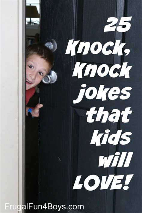 25 Knock Knock Jokes That Kids Will Love