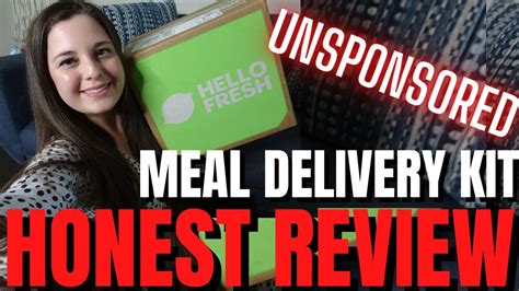 Unsponsored Hello Fresh Review 2022 Meal Delivery Kit Unboxing And