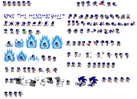 Outdated Josh The Hedgehog Sprite Sheet By Mrmemehog