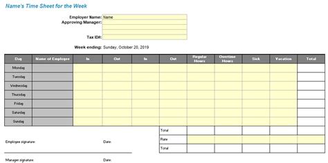 Employee Attendance Tracker Template Ms Excel Templates