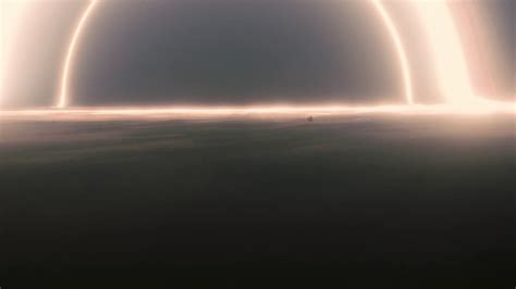 Interstellar 2014 Black Hole Scene Interstellar Black Hole Scenes