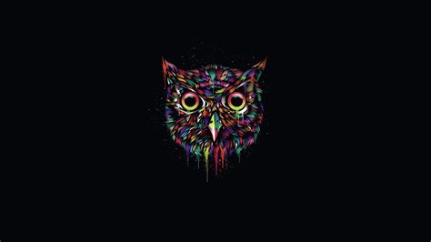 Fonte Dark Owl Wallpapers Corujas 3d Fractal Pinterest