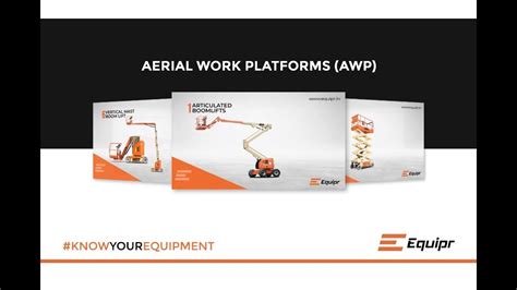 Know Your Aerial Work Platforms Awp Youtube