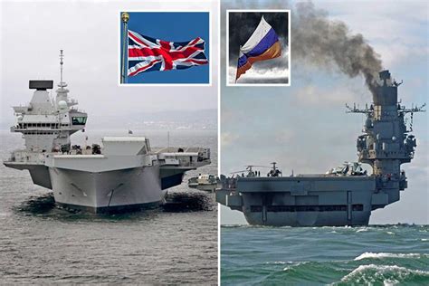 Hms queen elizabeth was officially christened by the queen in july 2014 and entered service in december 2017. We pitch the HMS Queen Elizabeth against Putin's flagship ...