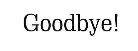 Goodbye Png Images Free Download