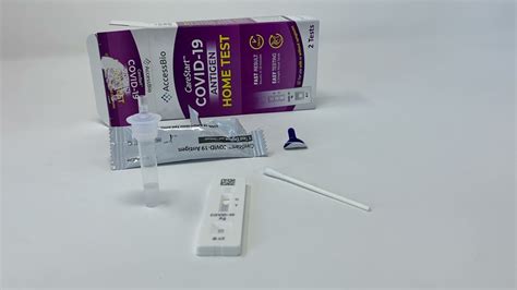 Carestart™ Rapid Antigen Home Test Kit Youtube