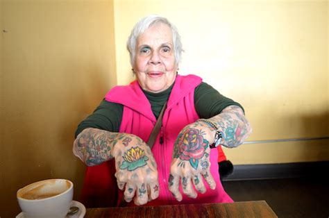 Check Out This 82 Year Old Womans Hardcore Tattoos Edgewater