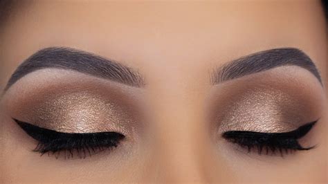 Brown Bronze Eye Makeup Tutorial Everyday Glam Youtube