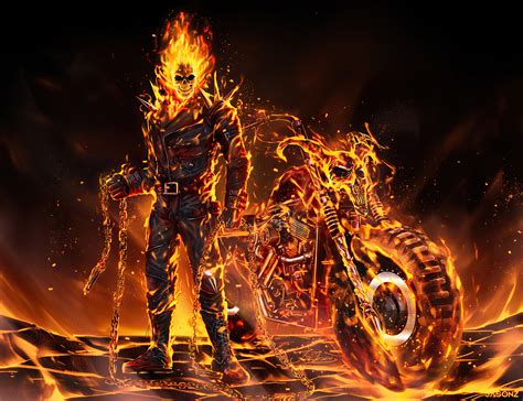 Ghost Rider 2020 Art Wallpaperhd Superheroes Wallpapers4k Wallpapers