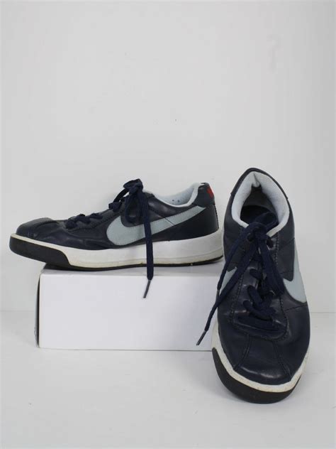 Vintage Nike Nineties Shoes 90s Nike Mens Blue With Light Blue