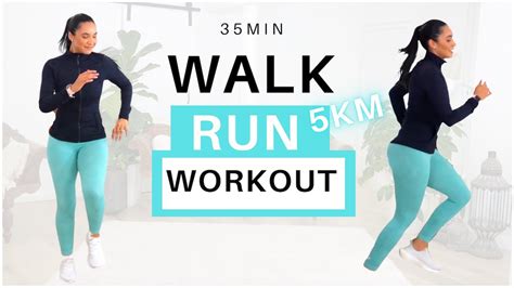 5000 Steps In 35 Min Walk And Run Fat Melting Workout Super Fun