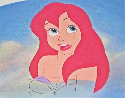 Walt Disney Production Cels Princess Ariel Walt Disney Characters