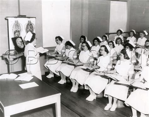 Sister Ruth Hilger Instructing A Class Circa 1950 1960s Lankenau