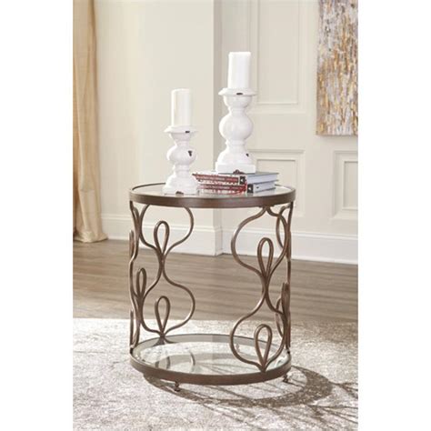 Maybe you would like to learn more about one of these? T086-6 Ashley Furniture Fraloni Living Room Round End Table