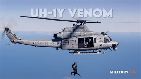 The Powerful Us Marines Bell Uh 1y Venom Super Huey Youtube