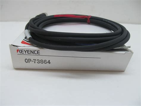 Keyence Op 73864 Fiber Optic Cable 4 Pin 2m New Ebay