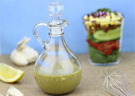 This Raw Garlic Salad Dressing Keeps In The Fridge Nicely For Four Or Five Days And Gets A Lot