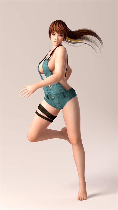 Kasumi Dead Or Alive Series 3d Render By Veloci Haxor Art