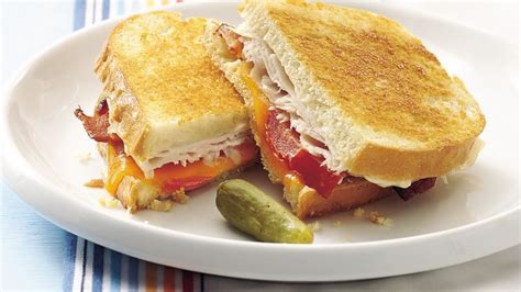 Recipes Toasted Turkey Bacon Sandwich Turkey Bacon Sandwiches