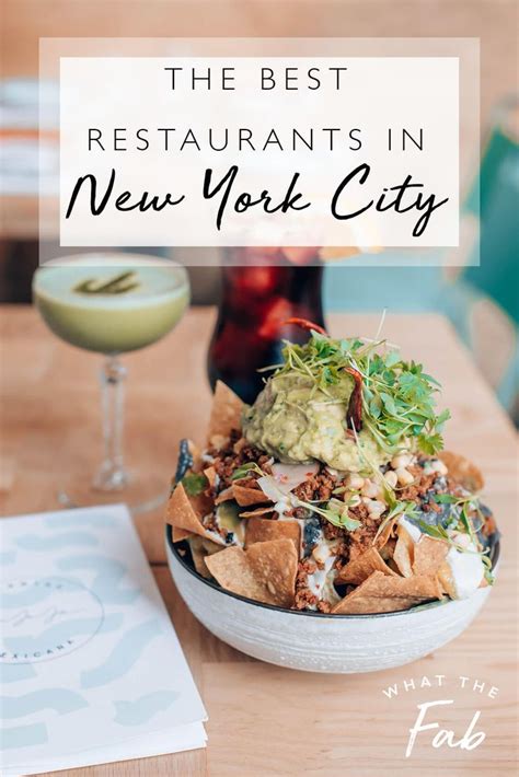 Fun Places to Eat in NYC: Restaurants You Won't Want to Miss | New york