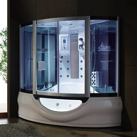 Steam Shower Room With Whirlpool Bath Tub Surf And Message China Steam Room And Steam Shower