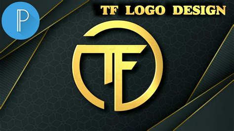 Tf Professional Logo Design Full Tutorial Pixellab Logo Making Logo👌