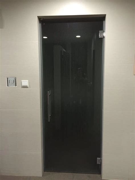 Grey Tinted Tempered Glass Door Supplier In Singapore