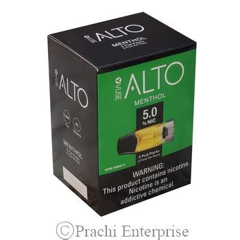 Also, this offer is for the device only (no pods are included). VUSE ALTO PODS 5.0% MENTHOL (5 - 2 CT)
