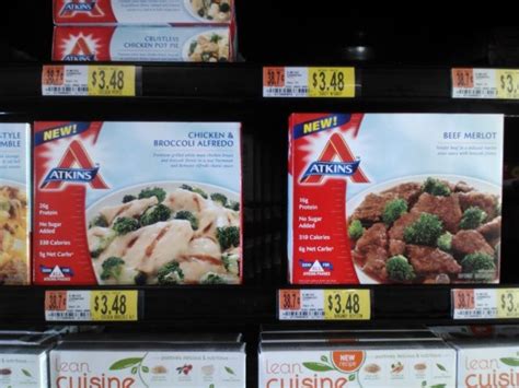 We closely examined walmart's grocery section for the best great value items. Better Than Half-Price Atkins Frozen Meals at Walmart!