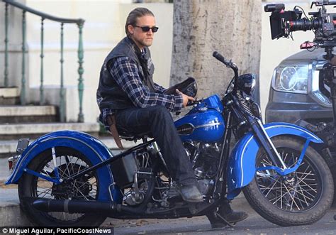 This articles applies to harley davidson bikes in general. Charlie Hunnam films scenes for Sons Of Anarchy | Daily ...
