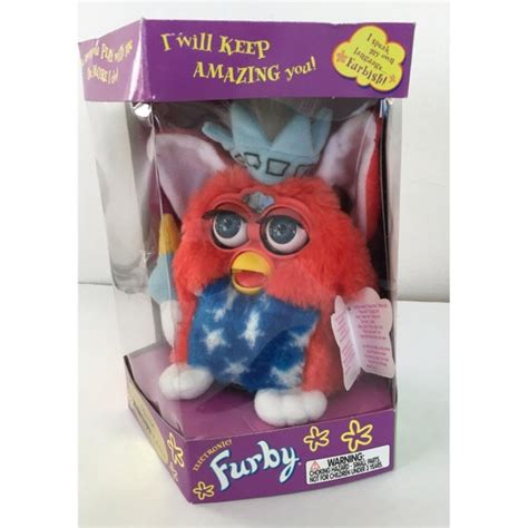 Furby Model 70 893 Statue Of Liberty K B Toys Special Edition Etsy