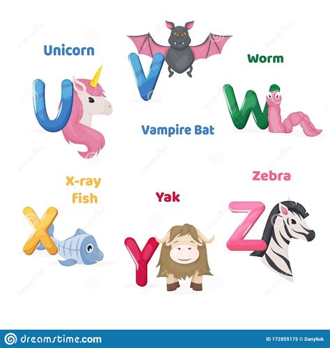 Here is an overview of descriptive words by letter of the alphabet. Alphabet.X Y Z Vector Illustration | CartoonDealer.com ...