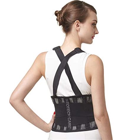 Neotech Care Back Brace With Suspenders Shoulder Straps Light