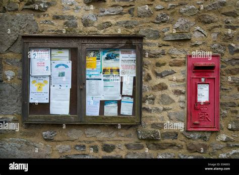 Village Notice Board Post Box Hi Res Stock Photography And Images Alamy