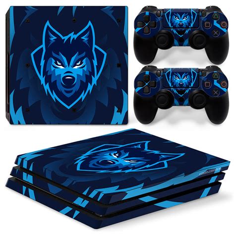 Gamer Wolf Ps4 Pro Console Skins Ps4 Pro Console Skins Consoleskins