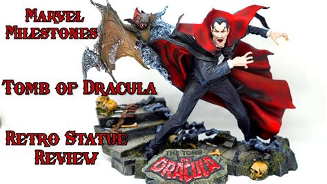 Marvel Milestones Tomb Of Dracula Statue Review Youtube