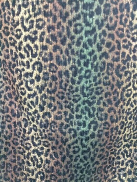 Leopard Print Upholstery Fabric By The Yard For Home Decor Etsy
