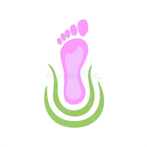 Human Feet Vector Icon On White Background Human Feet Icon In Modern Design Style Stock Vector