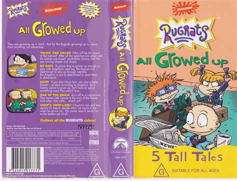 Rugrats All Growed Up Vhs Nickelodeon Nicktoons Original Sexiz Pix