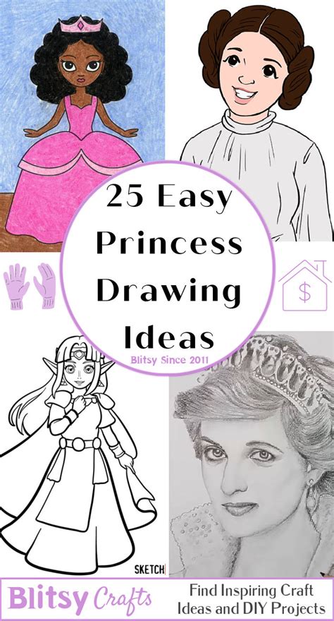 25 Easy Princess Drawing Ideas How To Draw A Princess