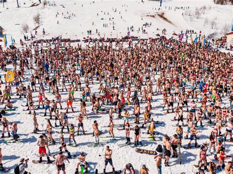 Grelka Fest And Annual Bikini Ski Day Dreamstime