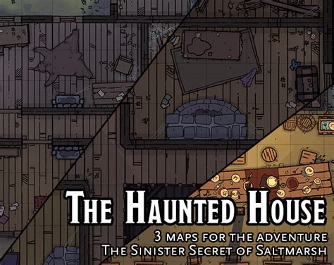 The Haunted House Map Pack By Franz Warm